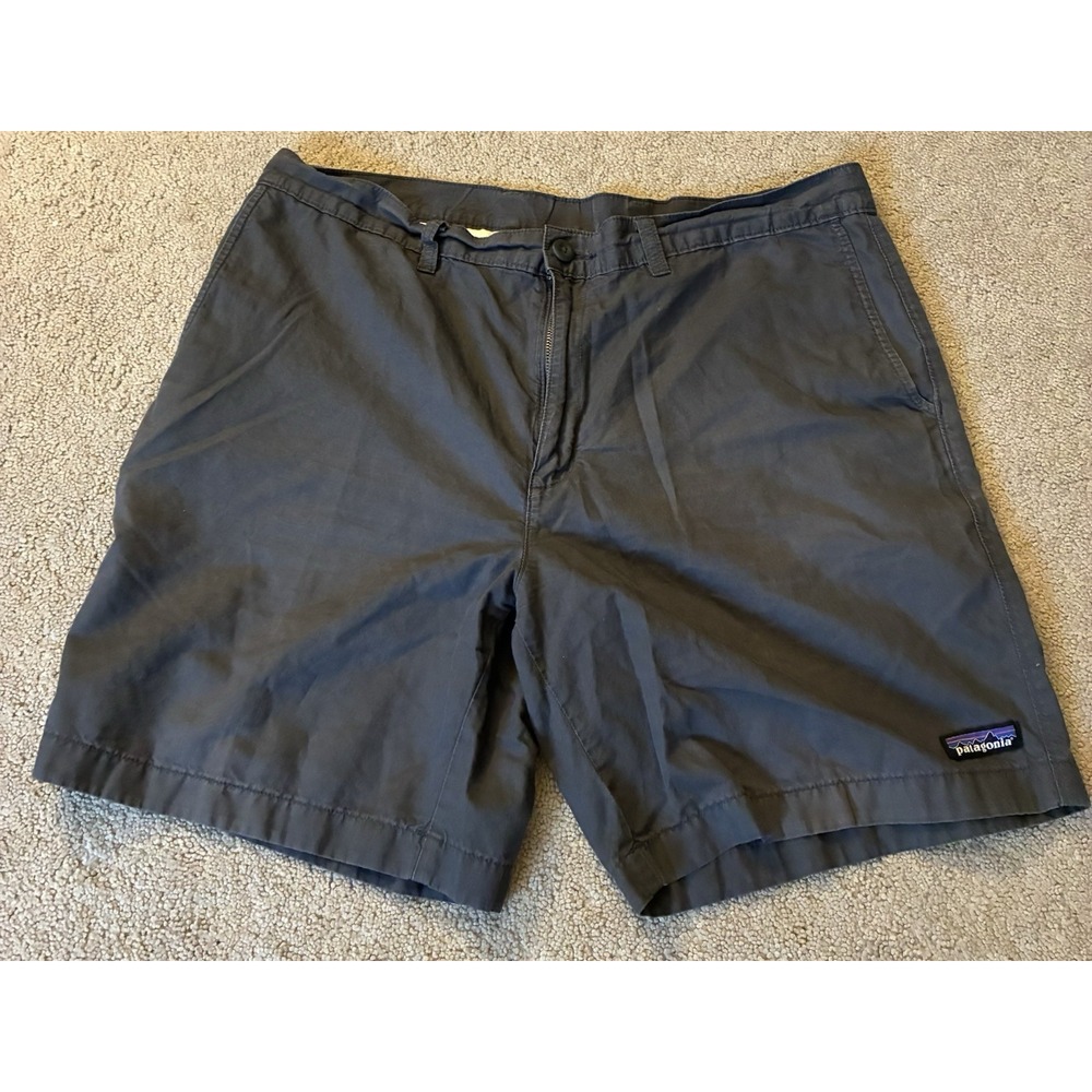 Patagonia Lightweight All-Wear Hemp Shorts 5.5" Mens 36 Gray Chino Beach 57756